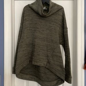 Anthropologie Saturday Sunday green cowl neck sweater. Women’s Small